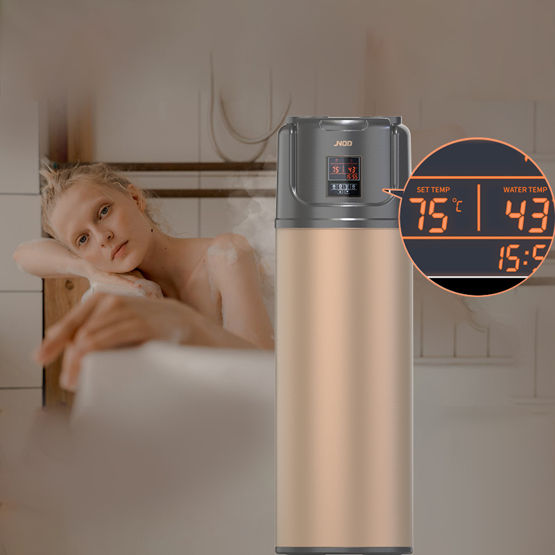 Outdoor High Efficient Heat Pump Hot Water Heater For Hotels