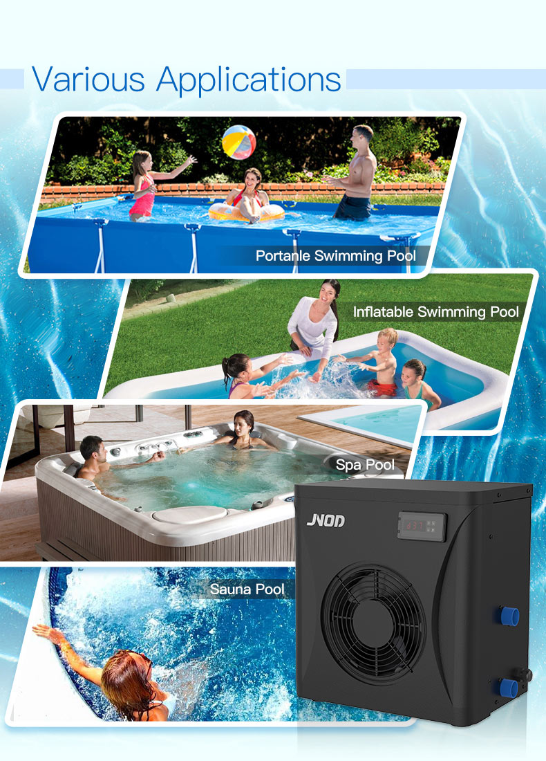 Install Low Ambient Swimming Pool Heat Pump For Hotels from China