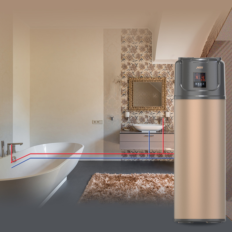 Outdoor High Efficient Heat Pump Hot Water Heater For Hotels