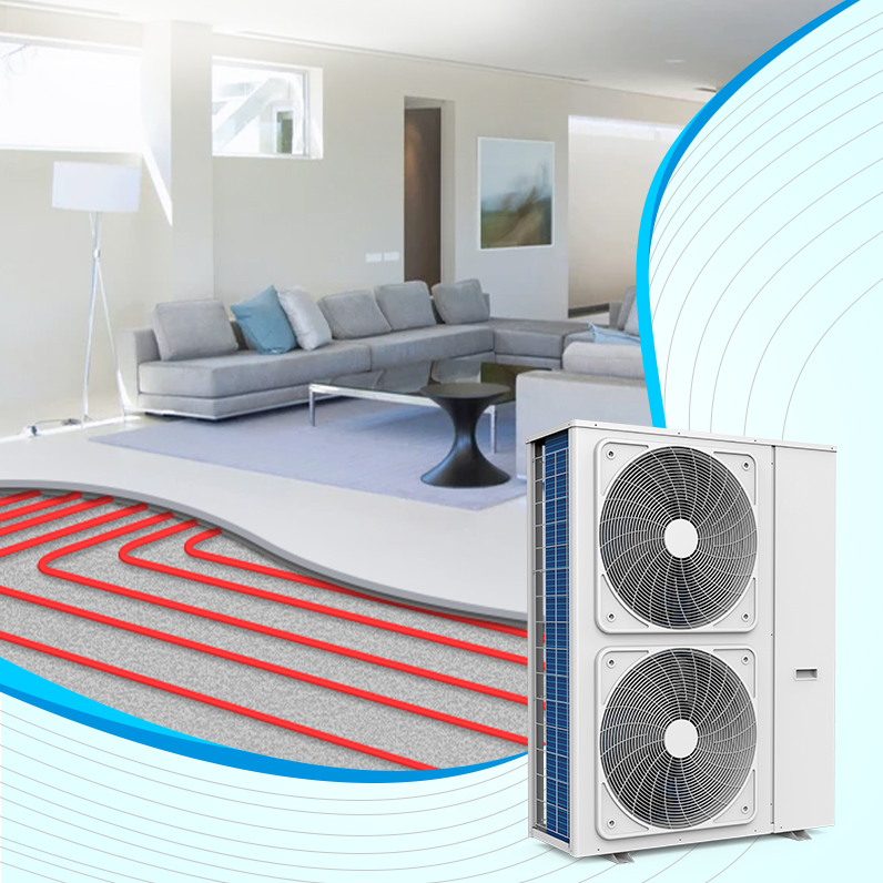 Heating & cooling heat pump