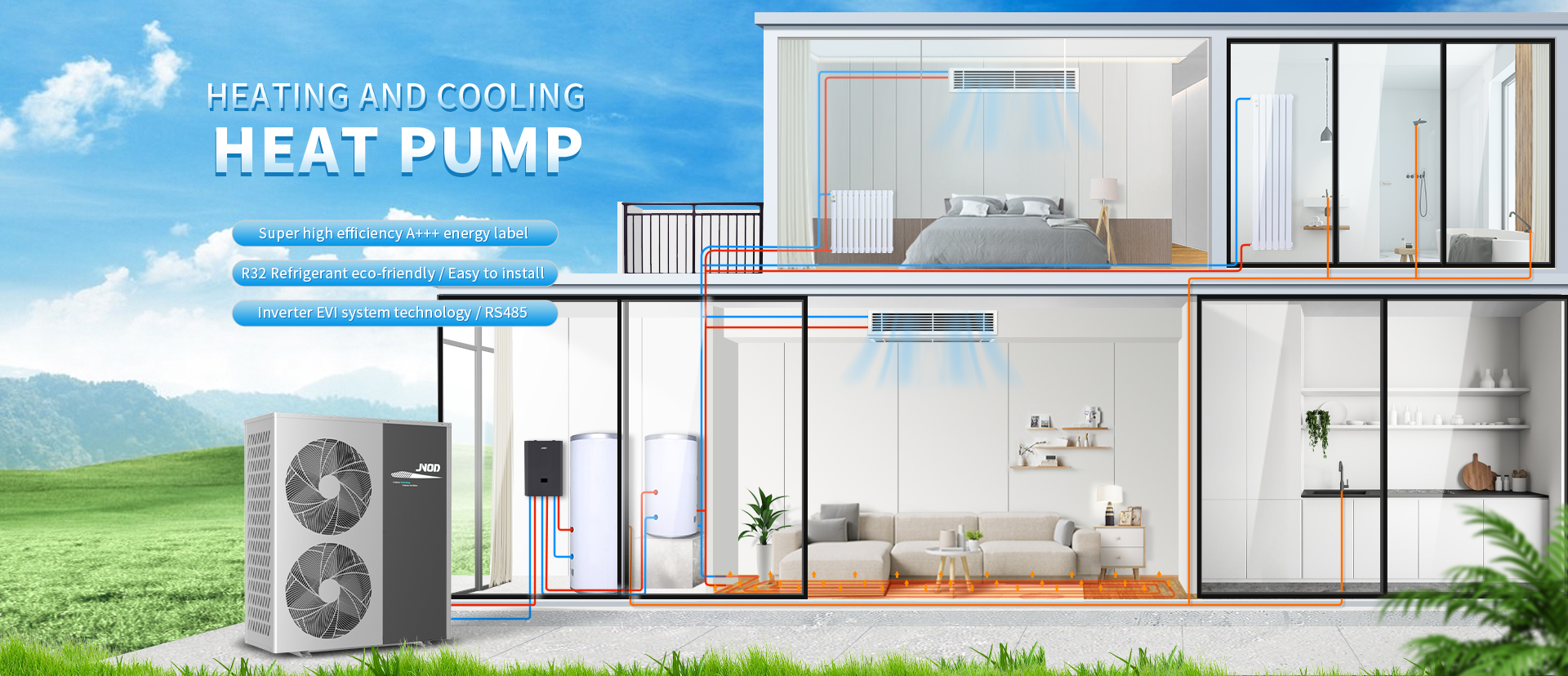 Heating And Cooling Heat Pump export company