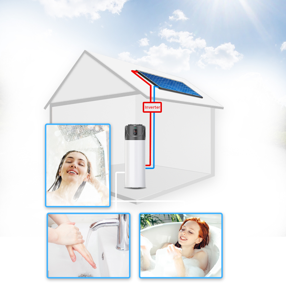 Domestic New Energy Heat Pump Water Heater For Hotels